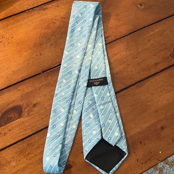 Bundle of 2 Dockers Floral Neck Ties - Picture 4 of 6